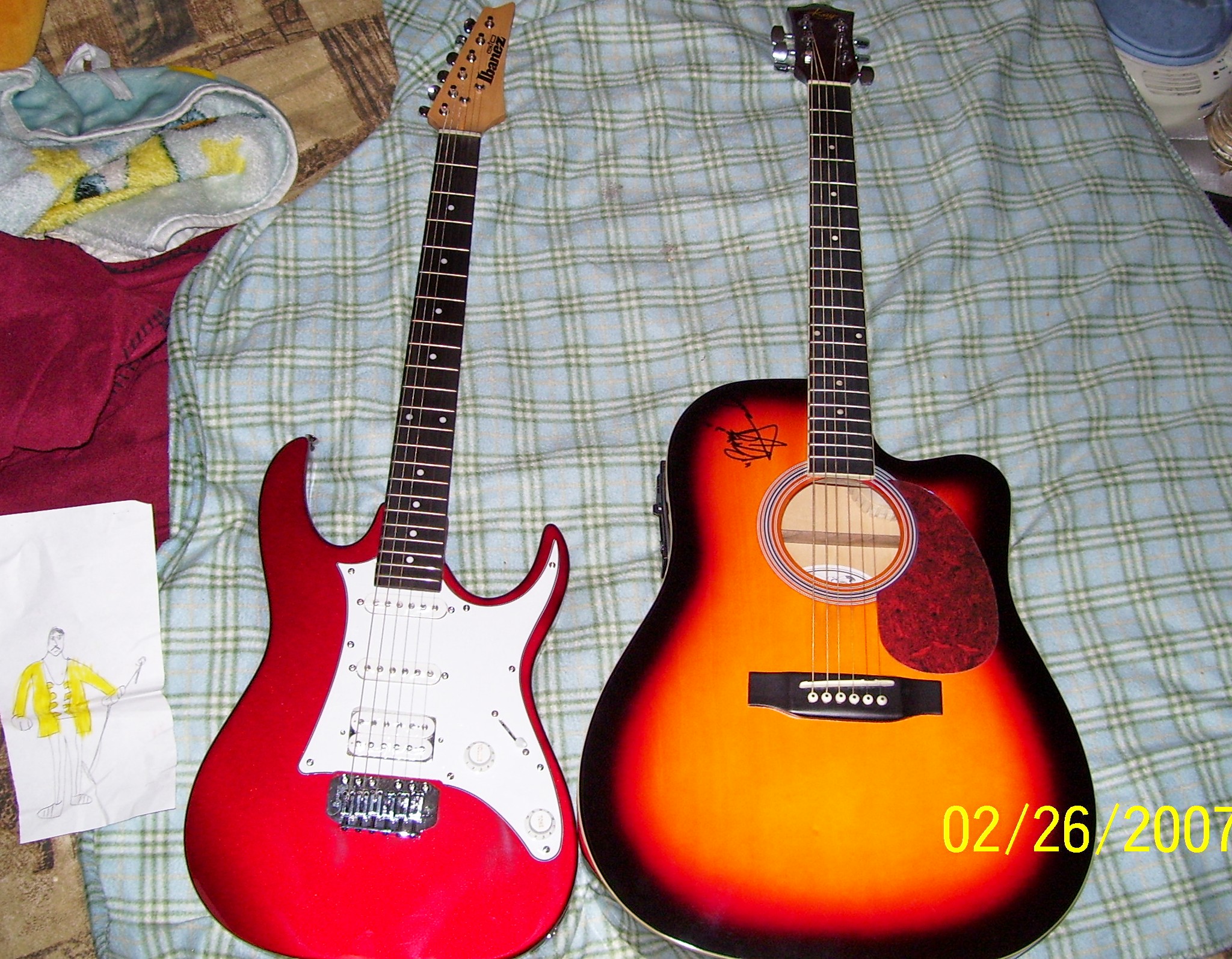 My first two Guitars;)